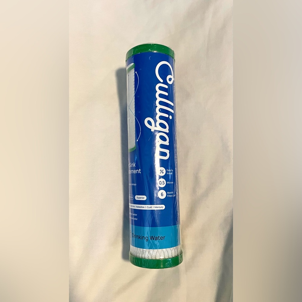 *NEW**Sealed* CULLIGAN Under Sink Replacement Filter D-40A - 0.5 Gallons/Minute